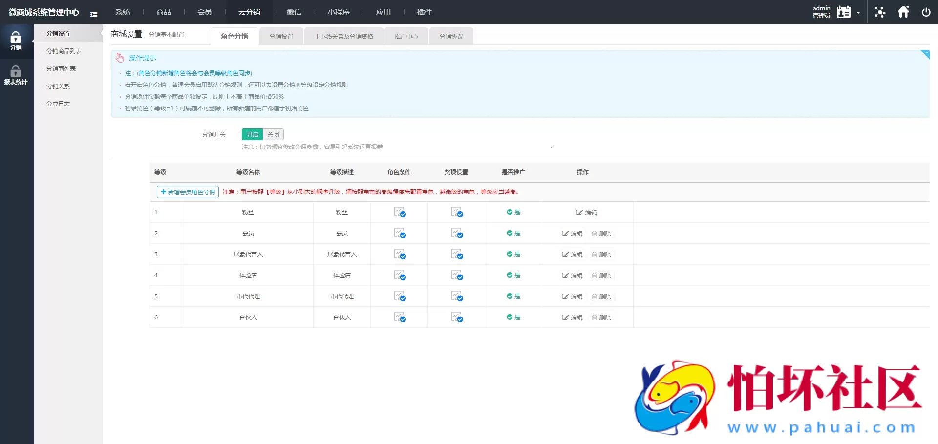 微商代理商补货商城系统源码程序 附搭建教程
