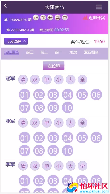 杏彩框架完整运营版本蓝冠二开天津赛马程序源码 高仿VR风格