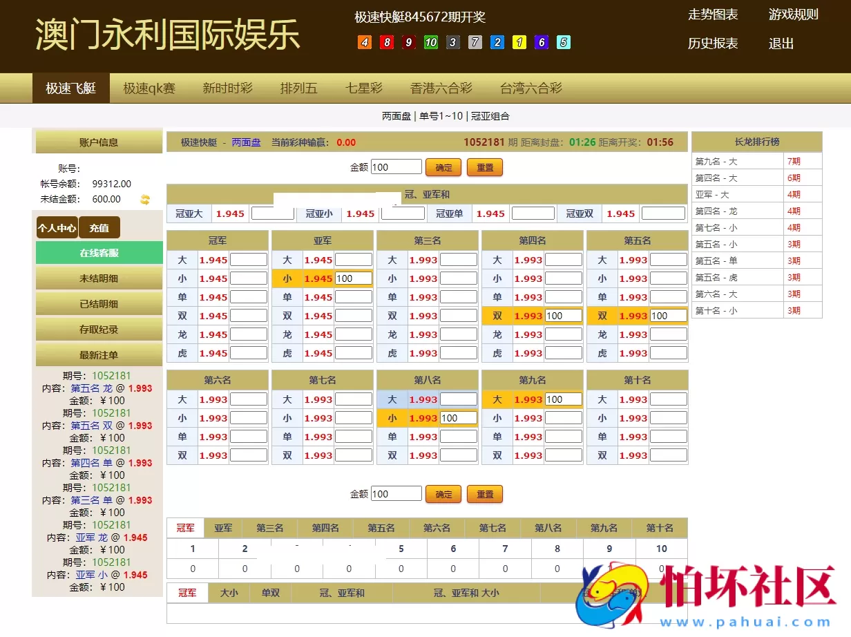 打包客户运营的彩票信誉盘系统源码,六合彩七星彩时时彩现金盘口程序