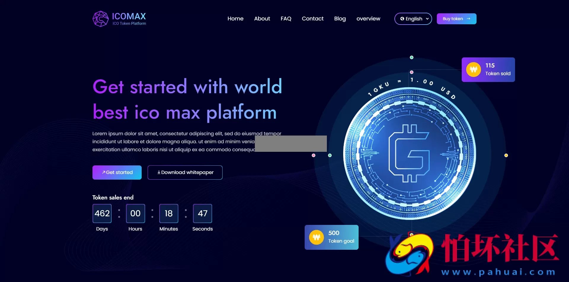 区块链虚拟币代币销售拍卖平台程序,加密货币全方位数字资产交易平台源码