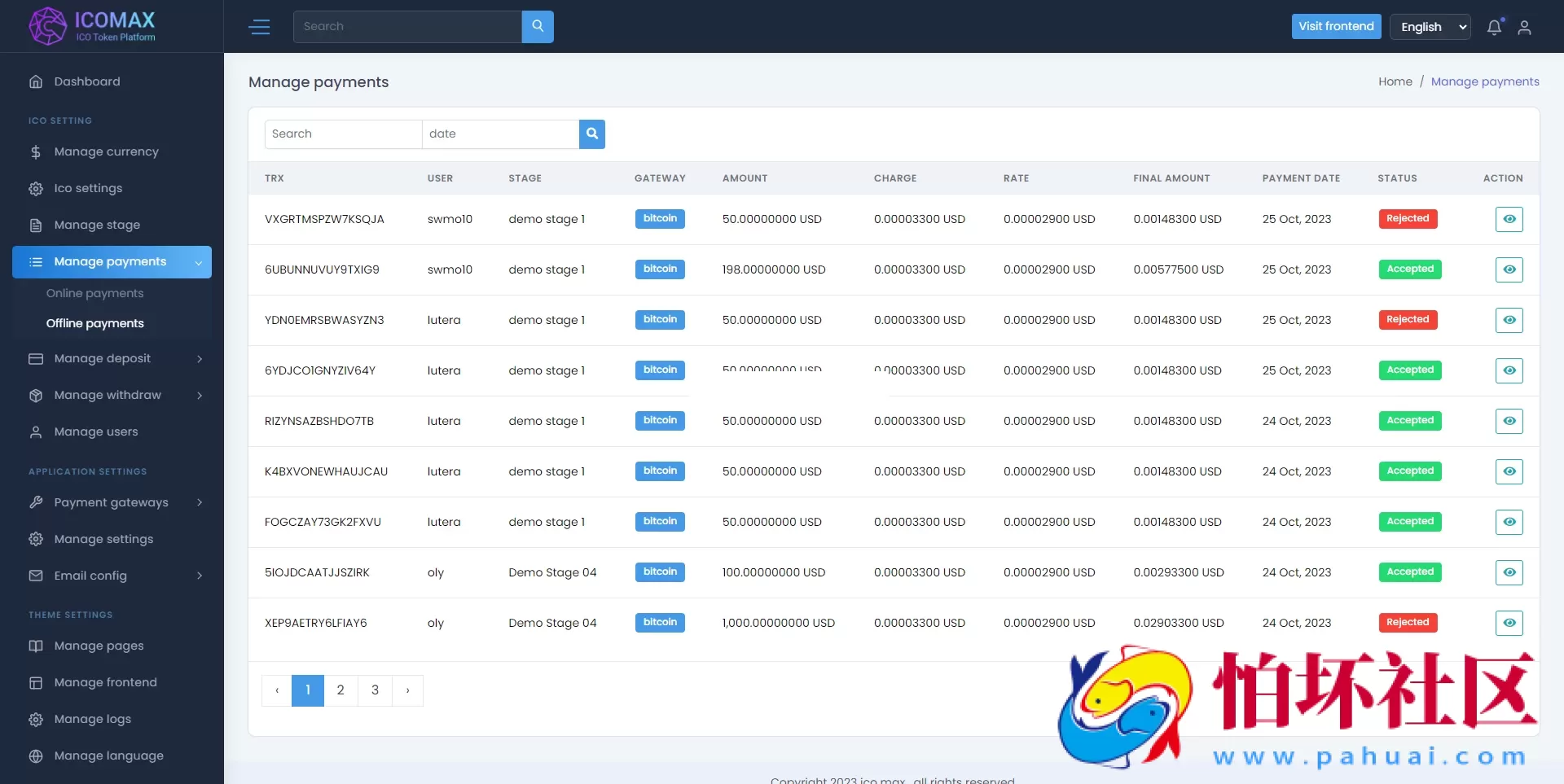 区块链虚拟币代币销售拍卖平台程序,加密货币全方位数字资产交易平台源码