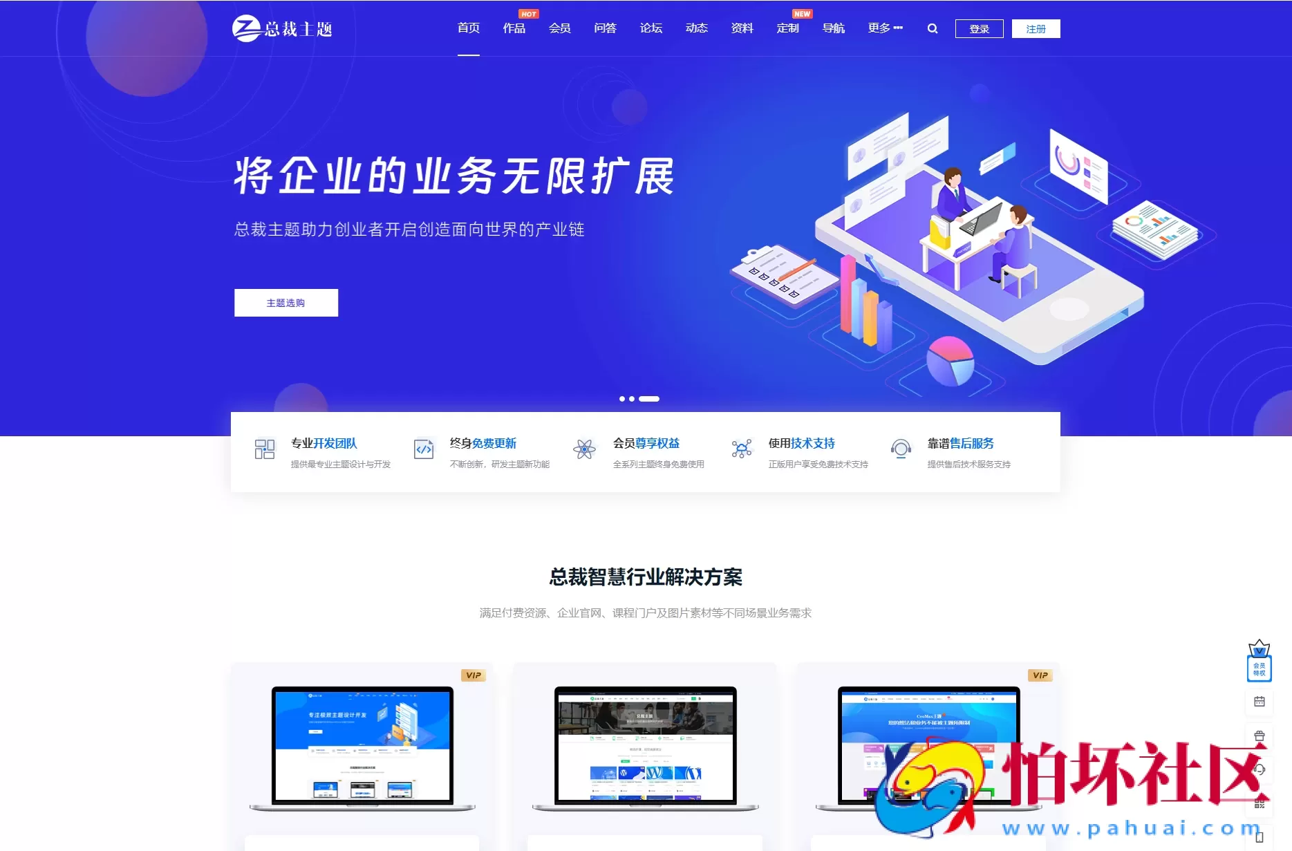 WordPress资源产品展示类主题 官网主题程序 CeoNova-Pro_v4.4开心版源码