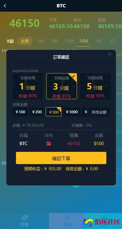 最新多语言微交易系统源码,微盘虚拟币贵金属外汇源码,BTC虚拟币股票金融理财涨跌交易系统