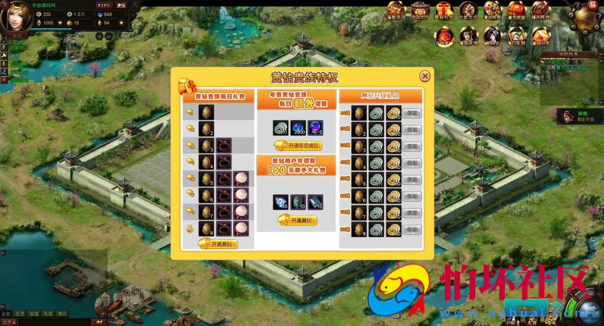 【网页游戏之丰神三国】策略剧情角色扮演类动作网页游戏-最新整理一键单机-打包Win服务端源码视频架设教程