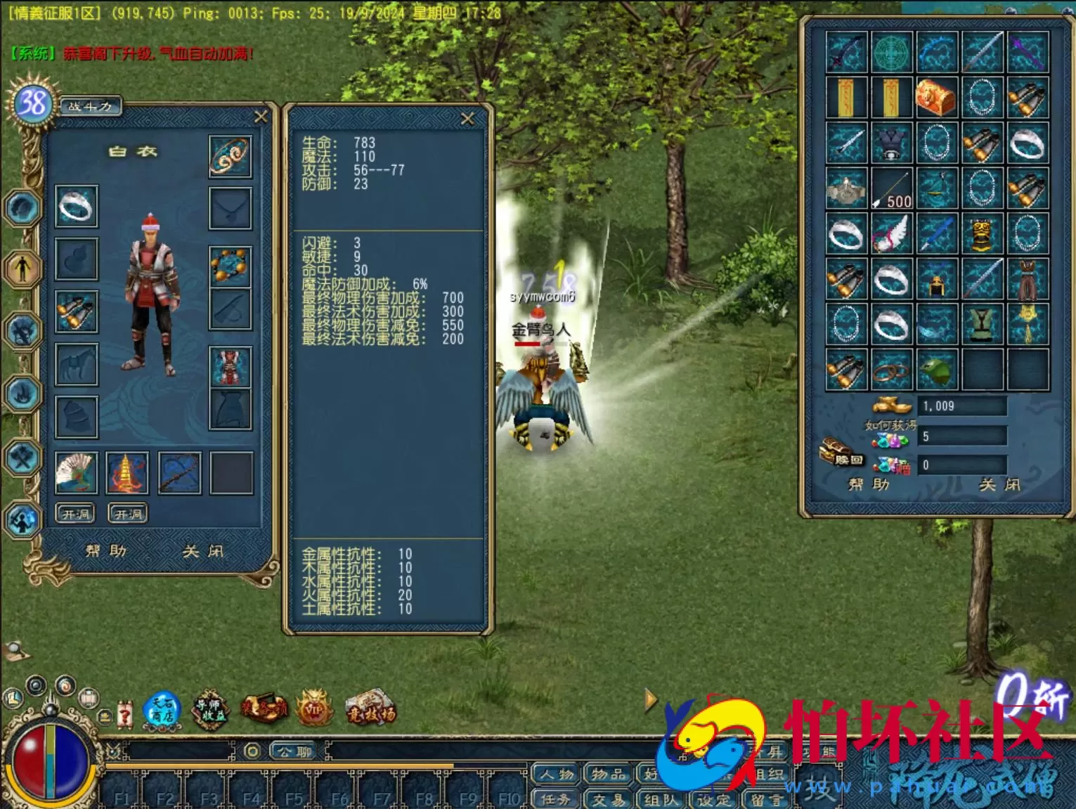 【天晴征服-降龙武僧版本】典藏武侠怀旧网络端游-最新打包Win服务端源码视频架设教程-完整PC客户端