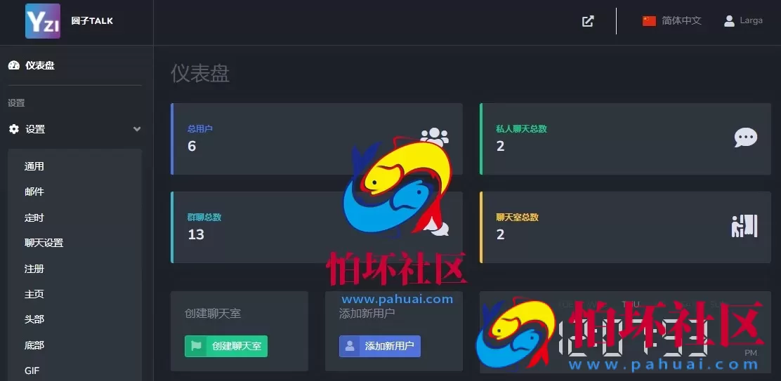 最新公共聊天室系统源码程序 ChatNet V1.11-V1.9 完整汉化版源码 私人聊天程序