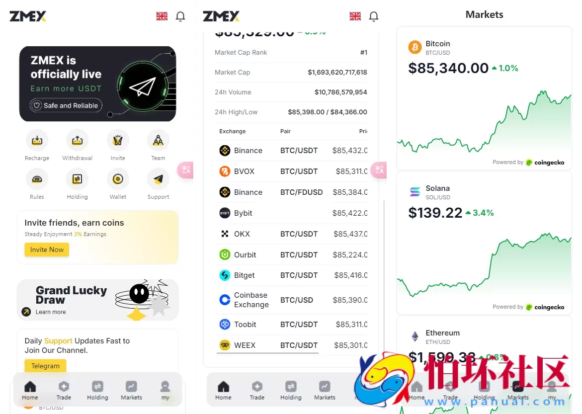 海外版AI量化区块链系统源码 UI精美 附搭建教程