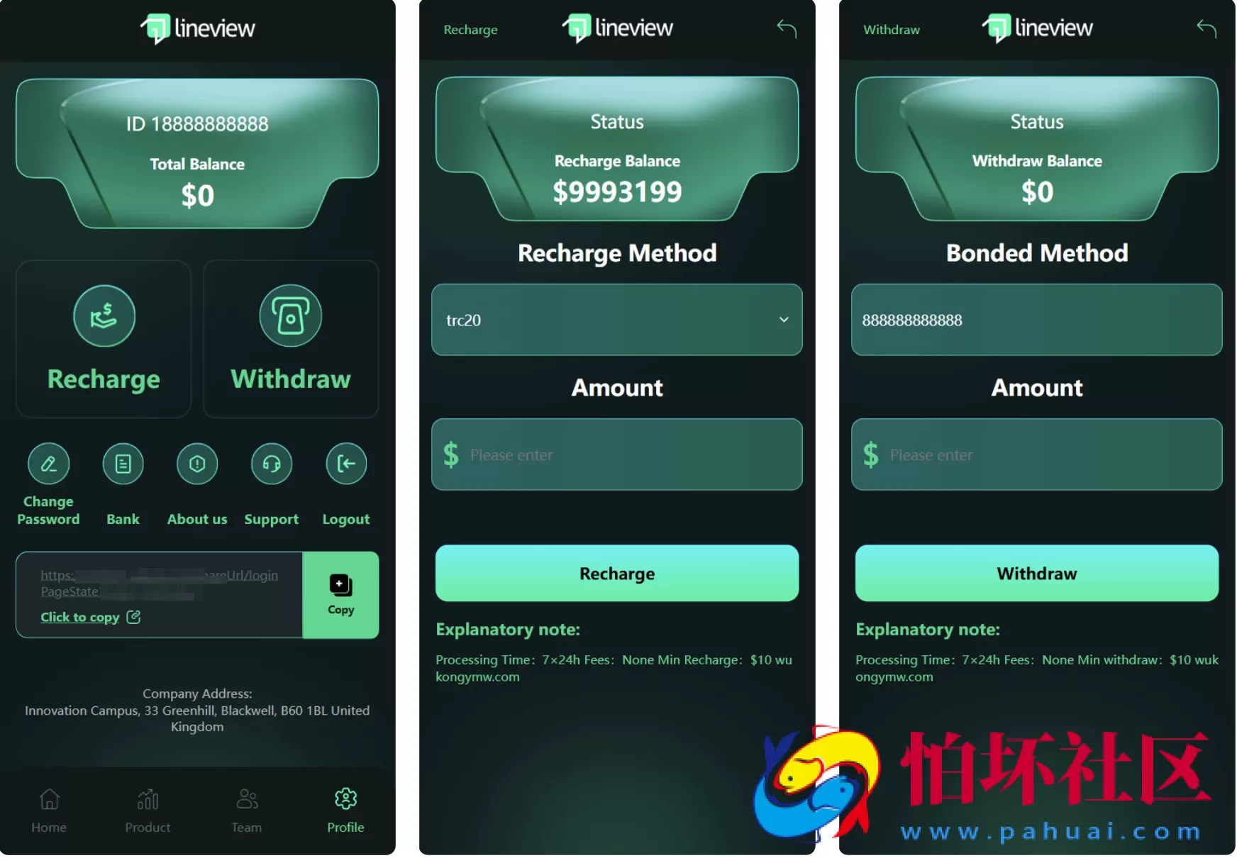 lineview海外汽车投资理财源码 前端html+后端PHP 附搭建教程