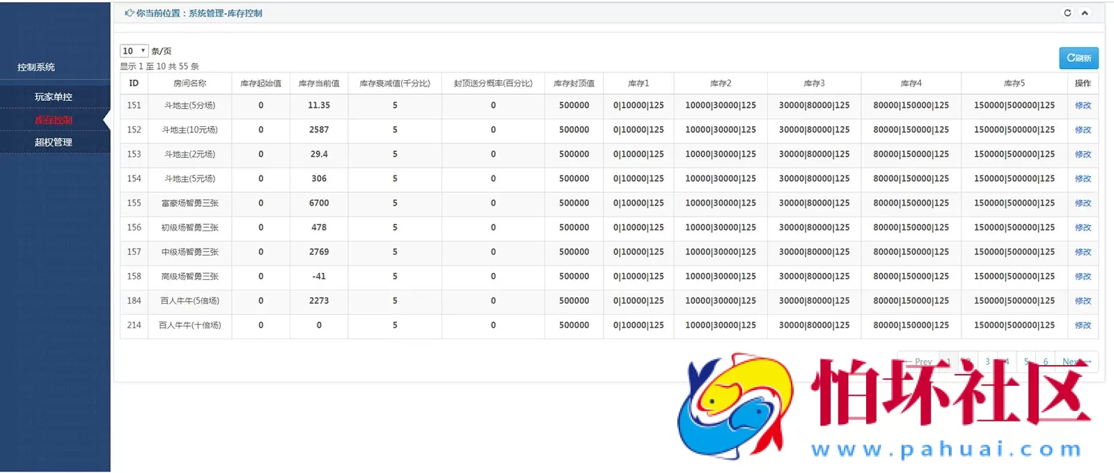 APP金币玩法之天降横财棋牌游戏平台完整全套组件程序（真人视讯+控制）