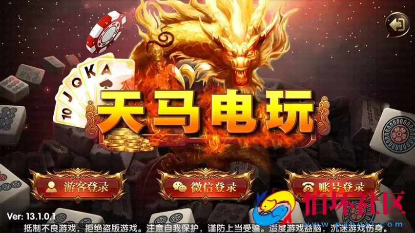 APP金币玩法之全新天马电玩棋牌游戏运营版本程序（一夜暴富）含加解密工具