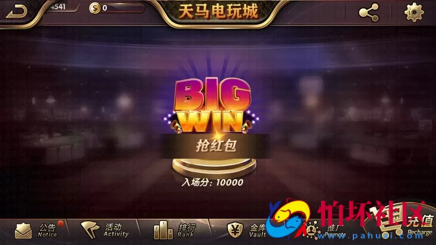 APP金币玩法之全新天马电玩棋牌游戏运营版本程序（一夜暴富）含加解密工具