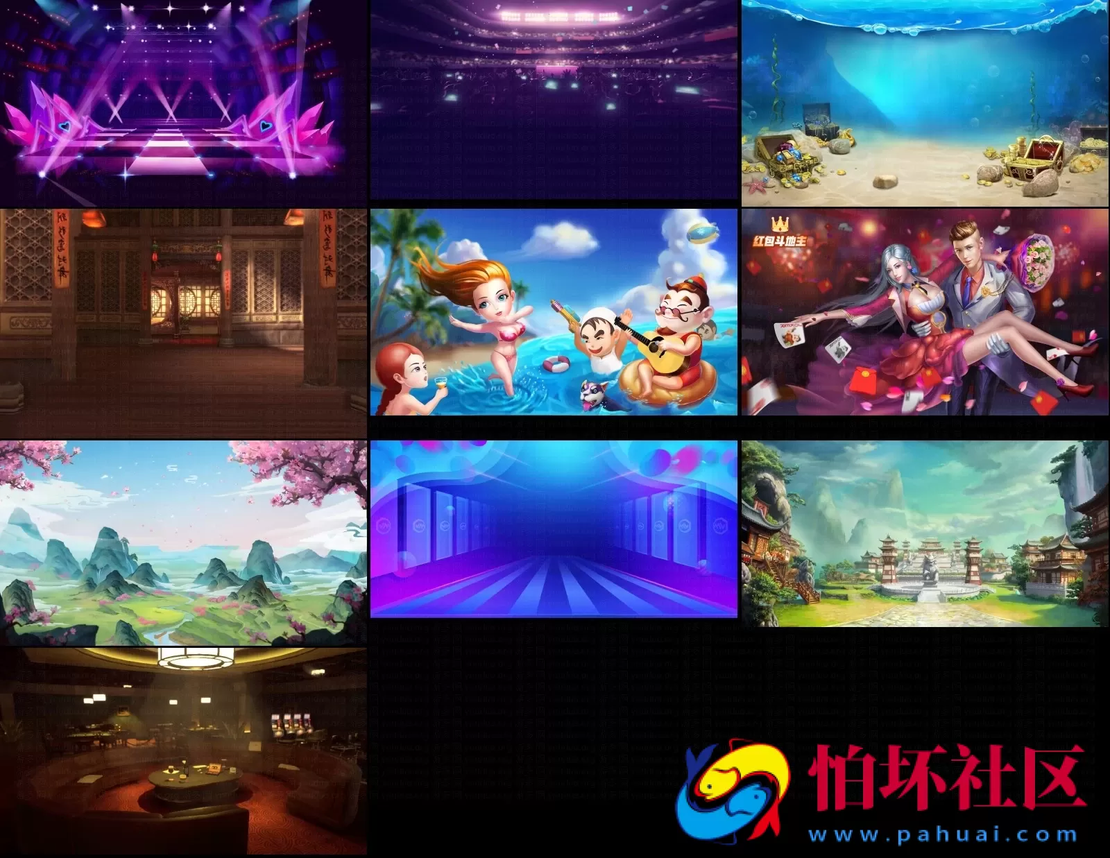 UI素材资源之棋牌游戏开发定制UI素材（之三）