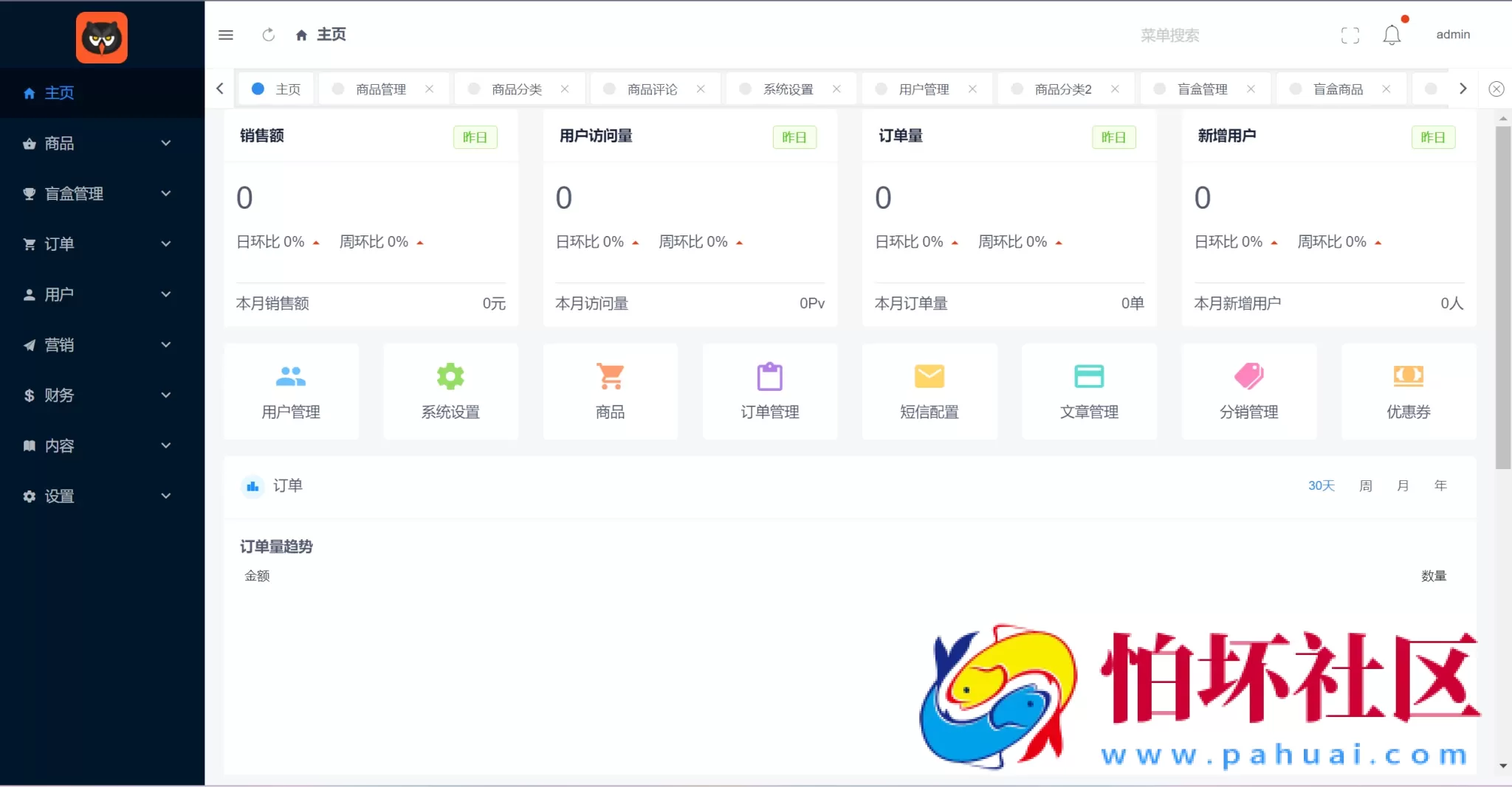 叮当盲盒源码/前端uniapp/后台vue/前后端开源程序