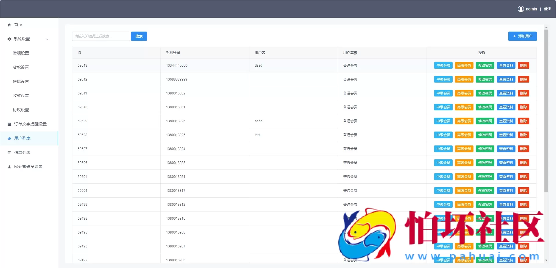 多语言海外小额贷款系统 vue全开源海外贷款源码