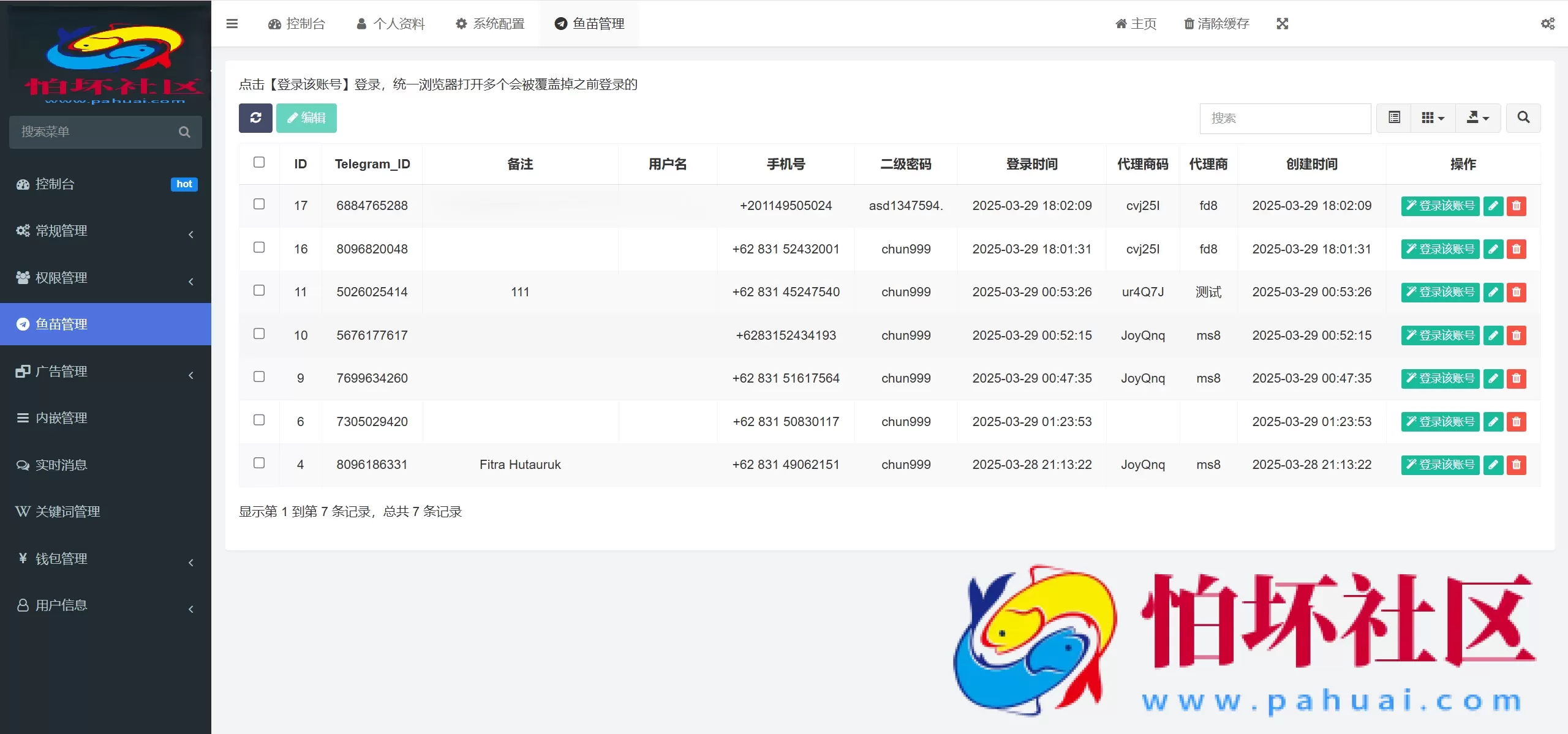 全开源最新盗TG账号源码 获取TeleGram聊天记录+手机通讯录+相册+短信+修改钱包地址 前端vue纯源码+后端PHP
