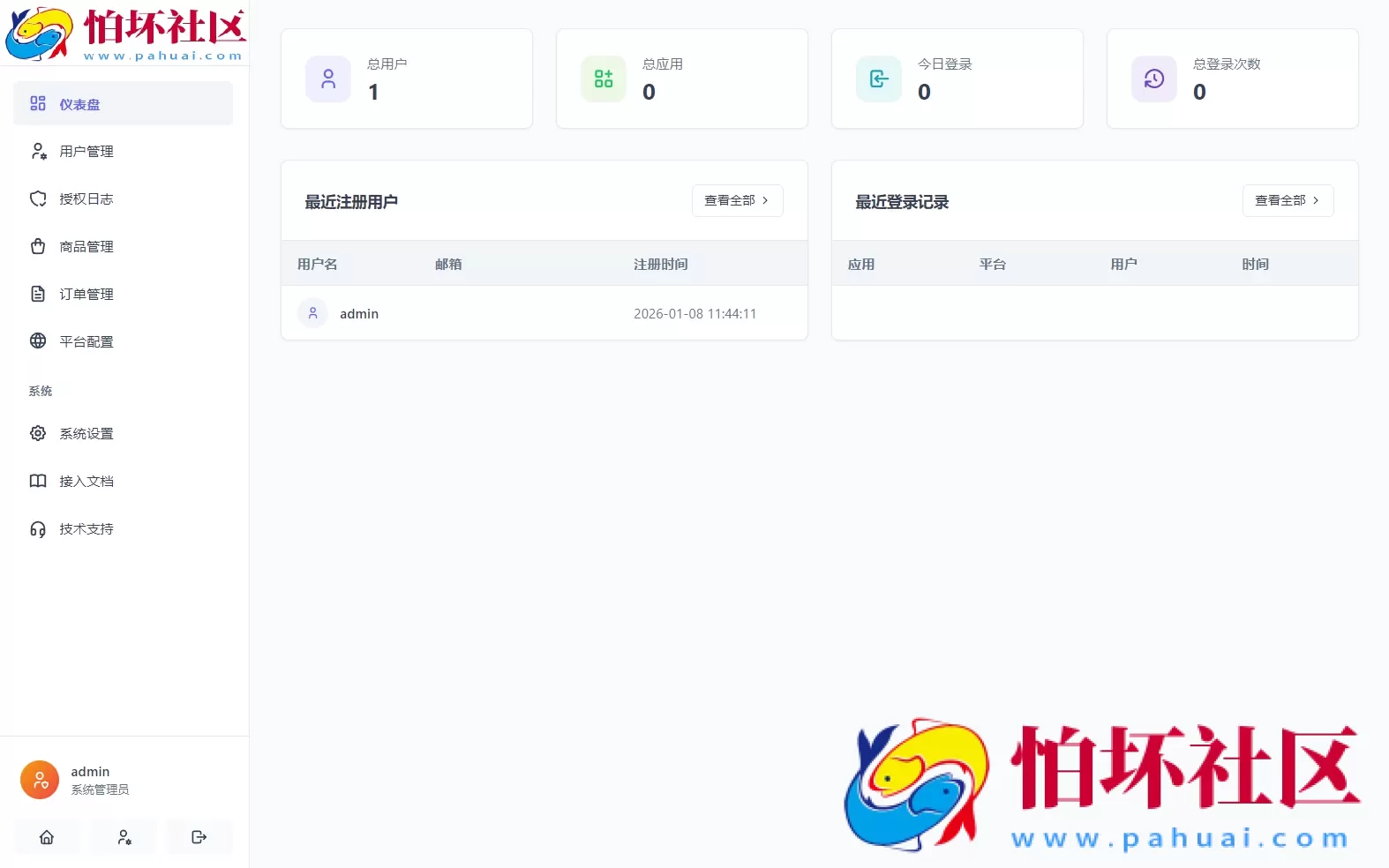 2026年全新聚合登录系统源码 一栈式配置全部快捷登录接口程序 兼容彩虹聚合接口