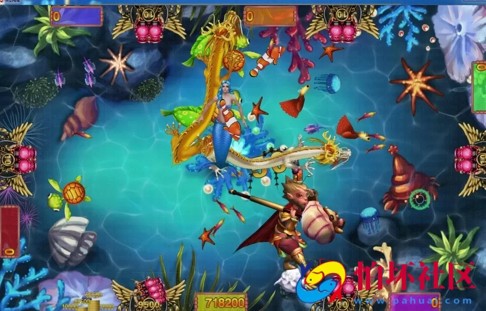 电脑版金币玩法之悟空闹海棋牌游戏程序（难度控制+机器人）带资源文件