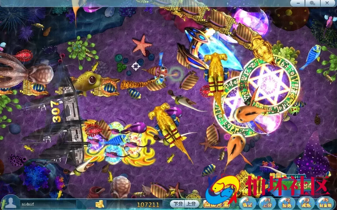 电脑版金币玩法之渔王争霸捕鱼游戏程序源码（蛇行亿年516原版）