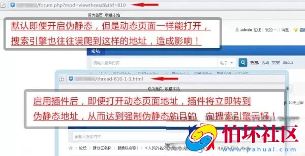 Discuz强制伪静态地址seoV5.3插件 DZ论坛SEO插件下载