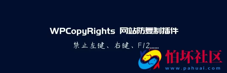 WPCopyRights - 网站防复制WordPress插件