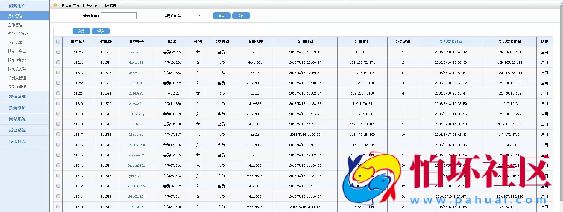三网通金币玩法之新大富豪棋牌游戏三网通版本完整全套程序