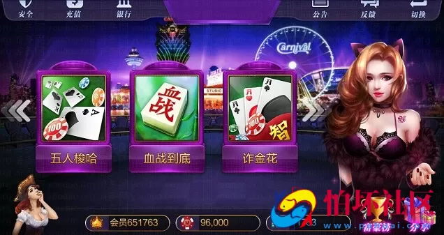 三网通金币玩法之大富豪3.4界面定制版本全套程序组件