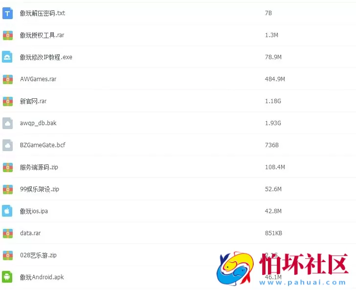 合集发布：提供数量众多之网狐荣耀-傲玩至尊版-组合更新发布 附工具+搭建教程