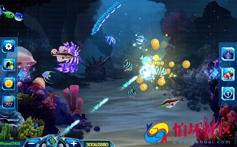 三网通金币玩法之红鸟酷猫3D捕鱼电玩城完整全套程序组件