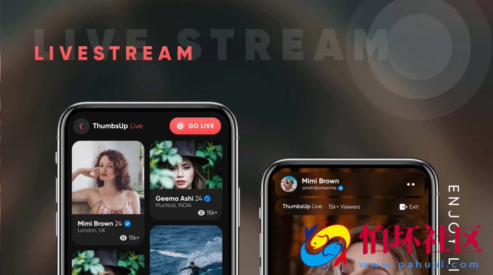 新版仿海外TikTok抖音APP源码-ThumbsUp短视频直播APP源码 抖音短视频源码 附带搭建教程文档