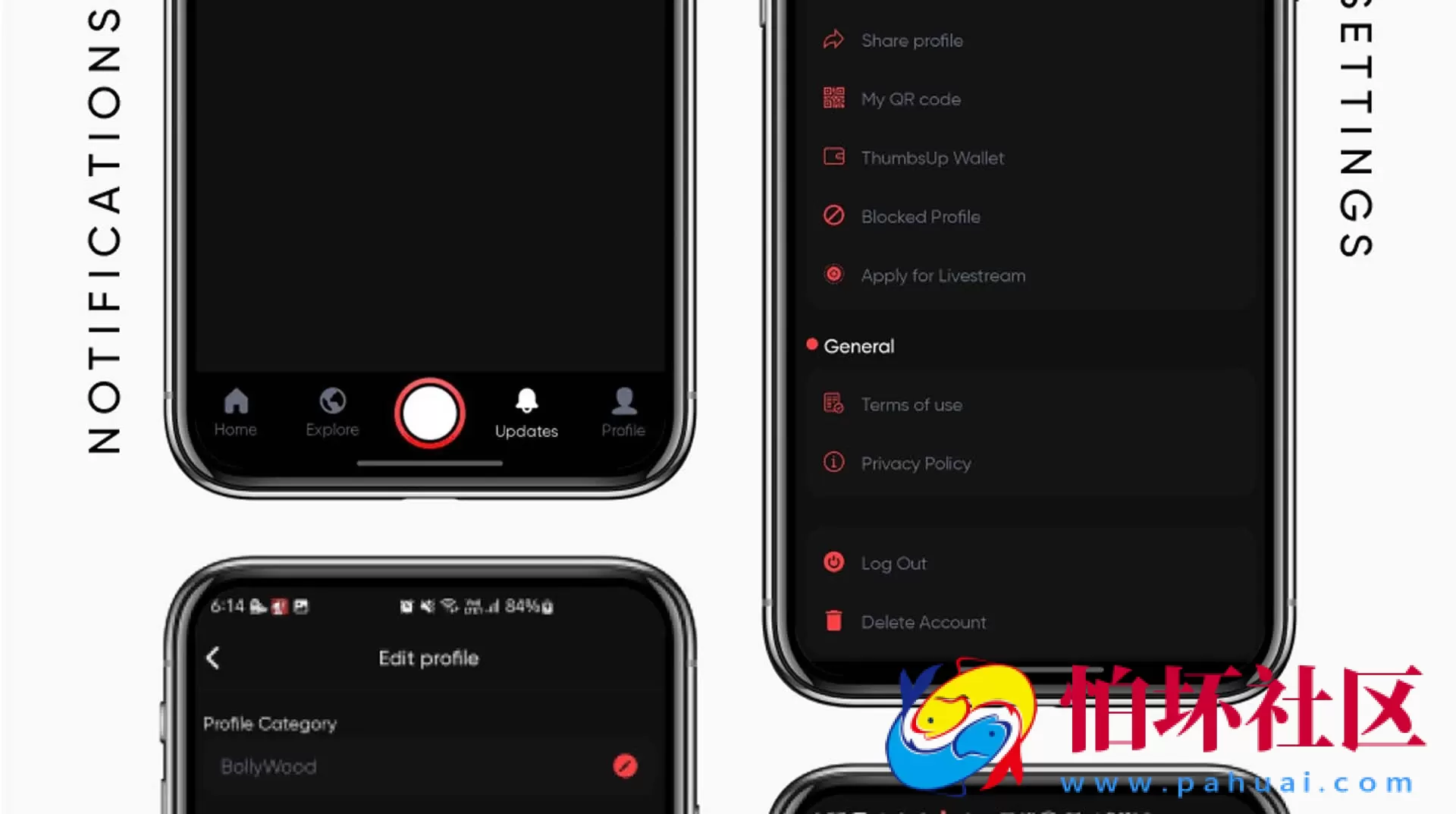 新版仿海外TikTok抖音APP源码-ThumbsUp短视频直播APP源码 抖音短视频源码 附带搭建教程文档