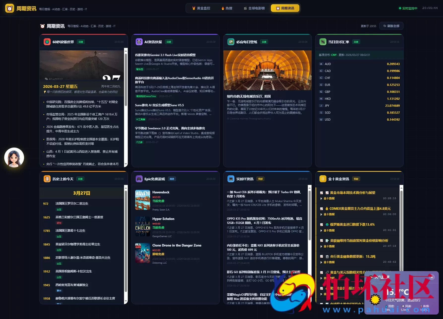 新版黄金价格监控源码（K线图模块，黄金舆情模块，AI智能客服）