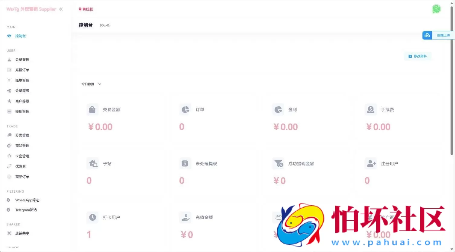 WhatsApp筛选Ws/Tg外贸营销Supplier推特号/FB号/谷歌号/小火箭Ws/Channel社交账号/账号售卖网源码
