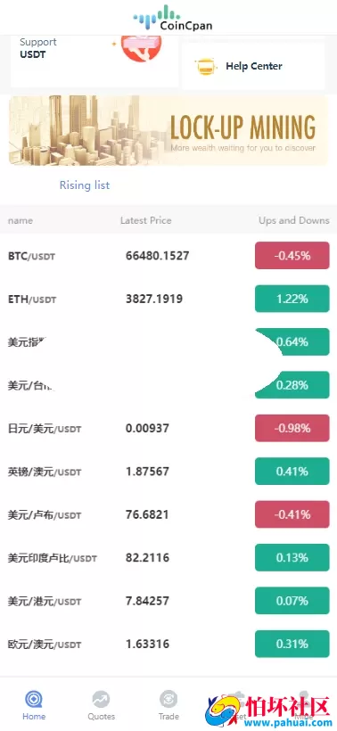 首发coincpan外汇虚拟币微盘 海外质押挖矿源码 期货外汇微交易源码 时间盘 日本微盘 越南微盘 海外微盘可定制多国语言