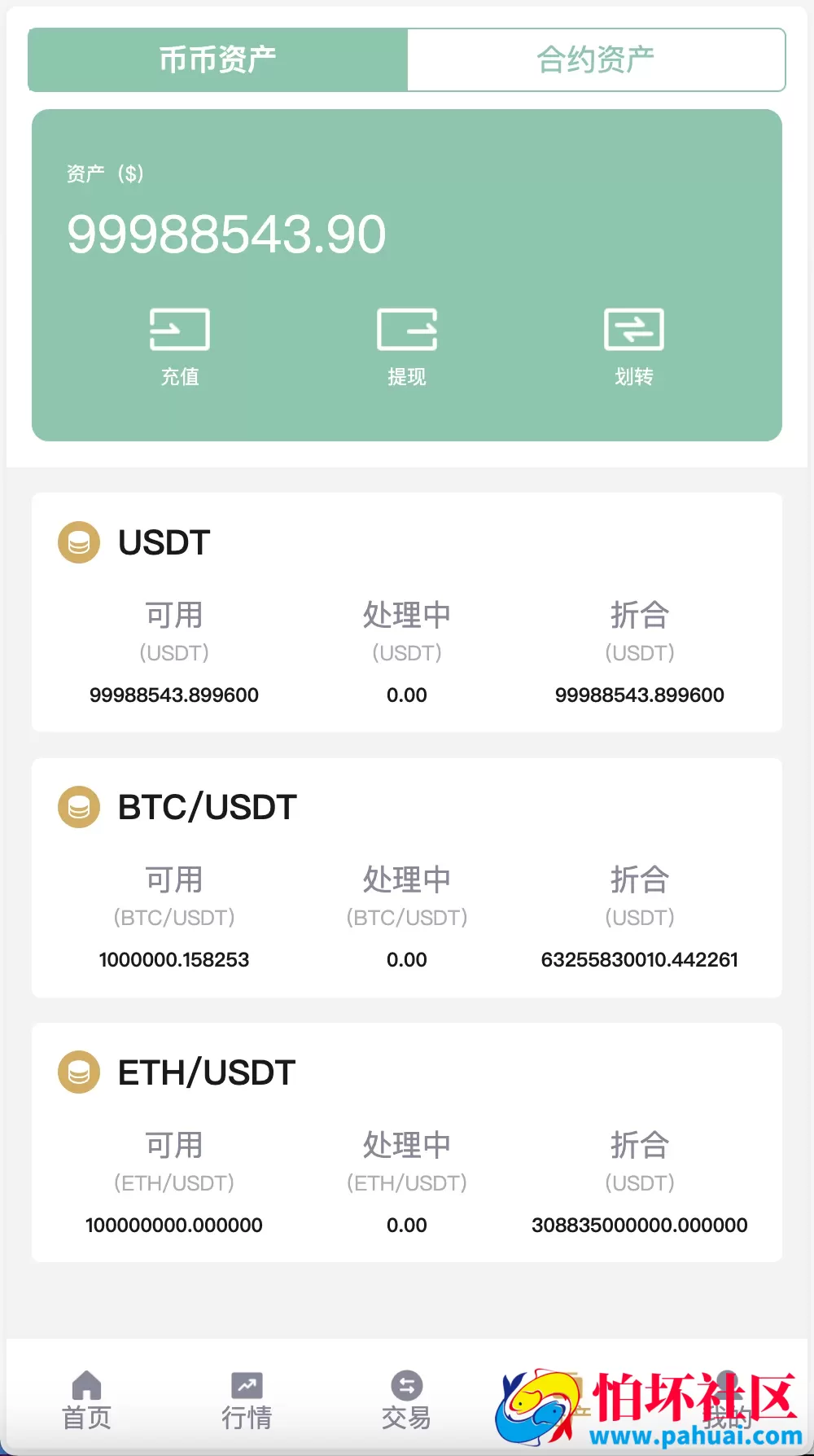 多语言Hoo虎符交易所源码 Dapp交易所 极速合约C2C贷款源码