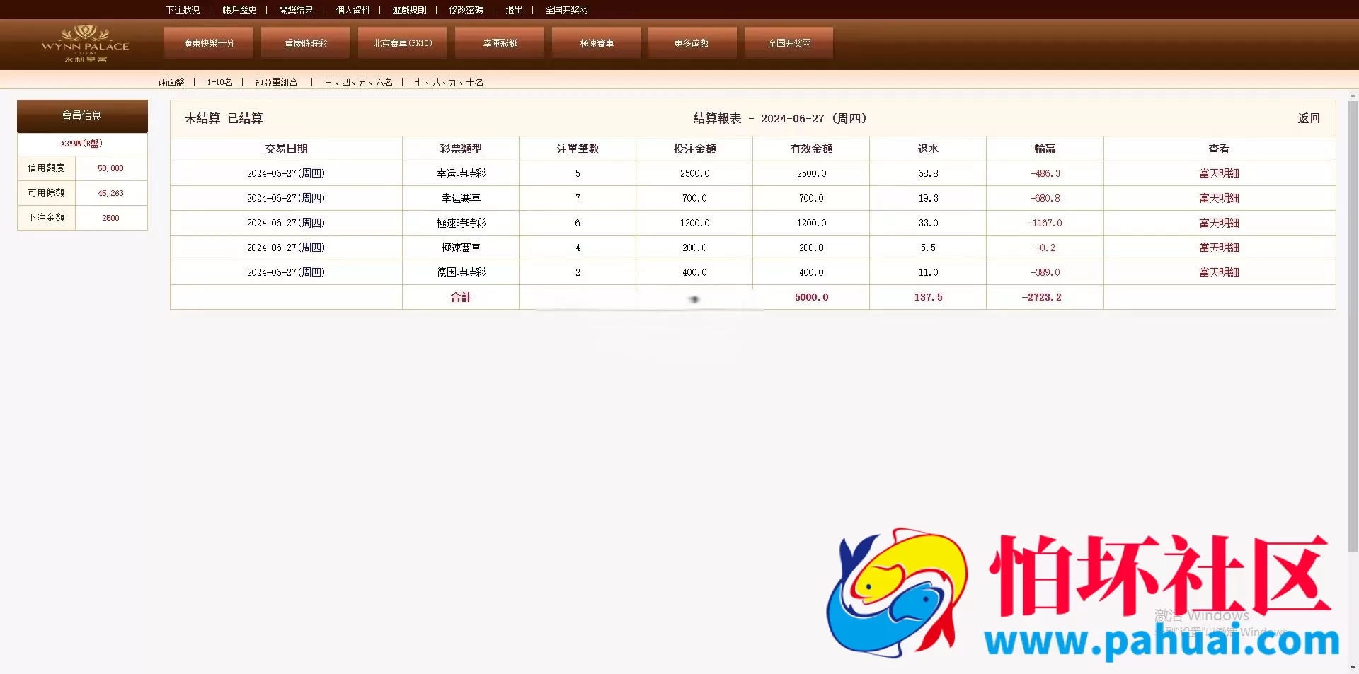 永利OA盘菠菜bw信用盘源码 修复程序多个问题 附详细搭建教程