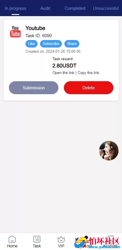 海外YouTube视频点赞刷单悬赏任务投资理财源码 tiktok国际版刷单理财资金盘程序
