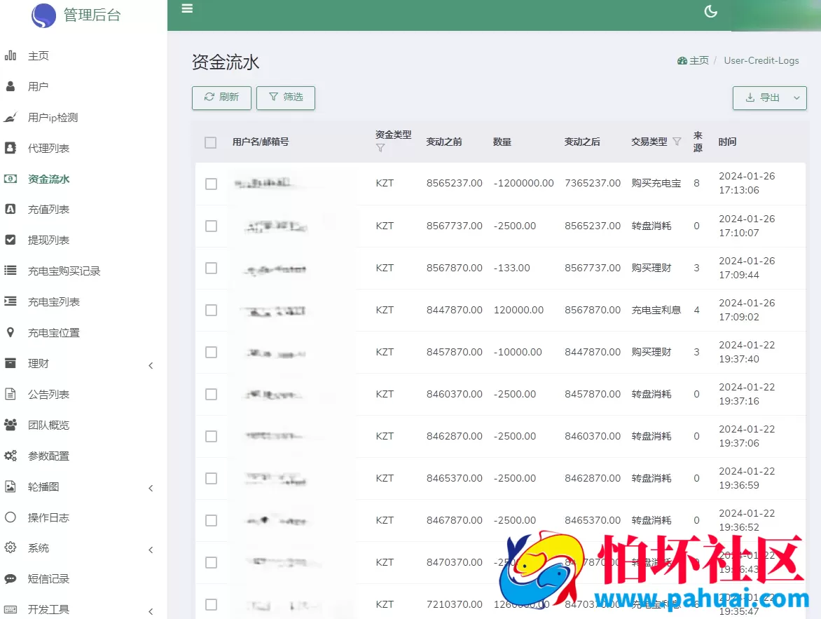 中英文共享充电宝充电桩投资理财源码 五级分销佣金返利 充电站租用系统资金盘