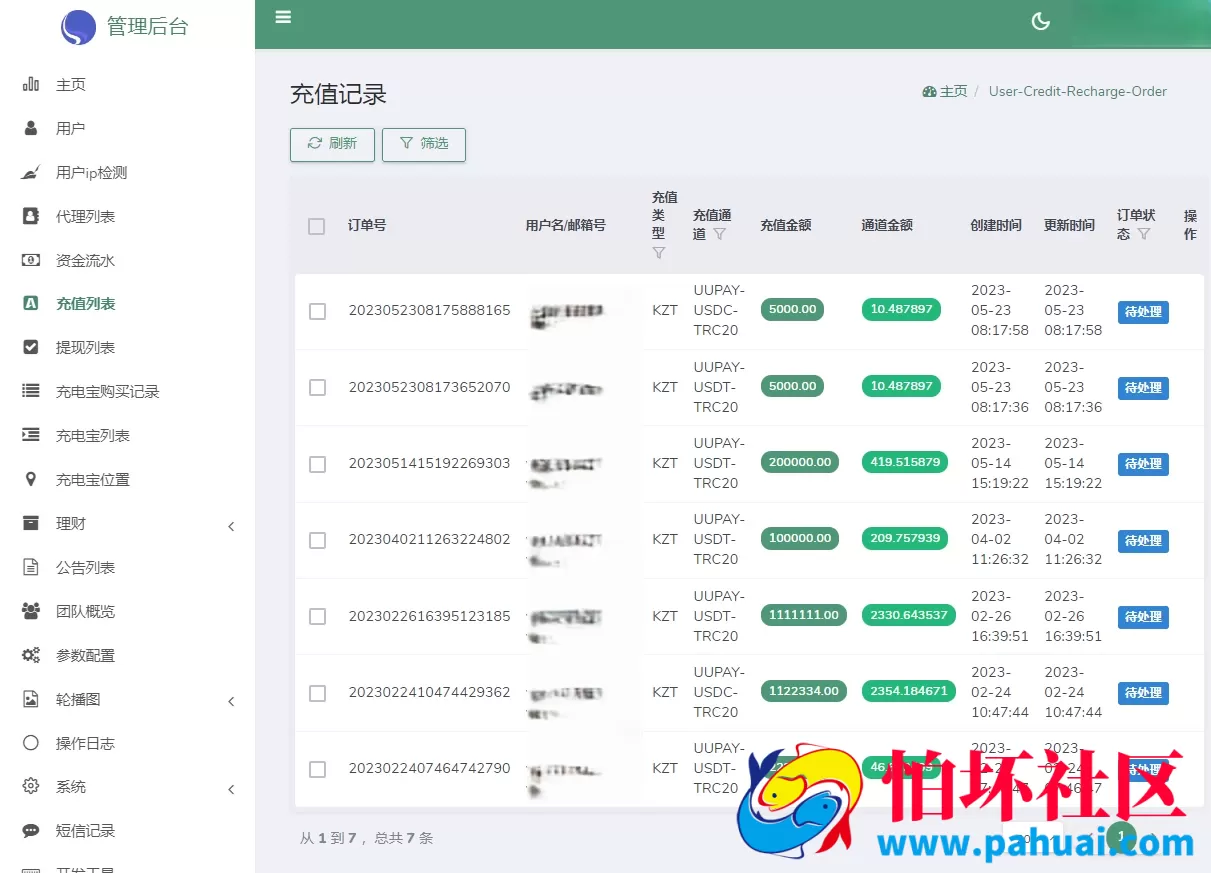 中英文共享充电宝充电桩投资理财源码 五级分销佣金返利 充电站租用系统资金盘