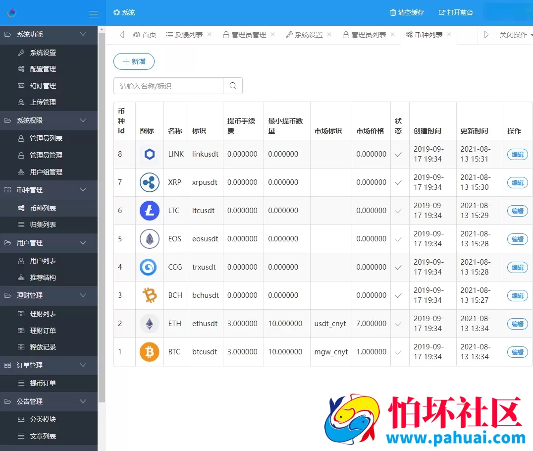 中英文矿机投资理财资金盘源码 dapp海外矿机投资理财 虚拟币定期投资收益系统