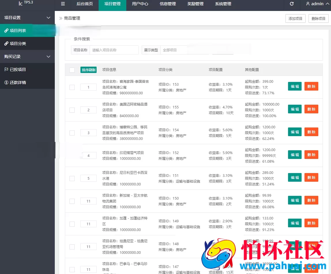 海外资金盘投资理财系统源码 定期投资项目收益平台 融资存款收益利率返利平台uniapp源代码