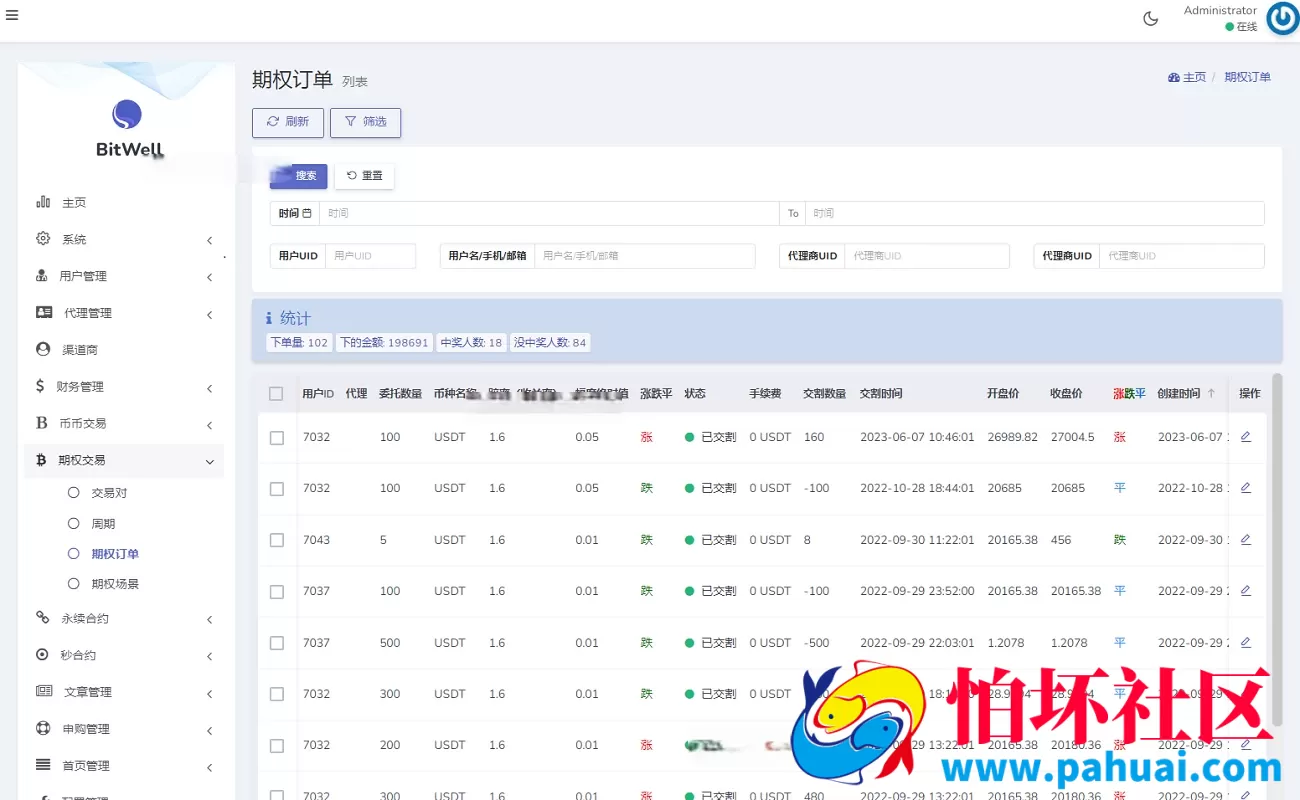 多语言VUE源代码区块链交易所源码 虚拟币加密货币交易系统 永续合约交易 OTC期权交易