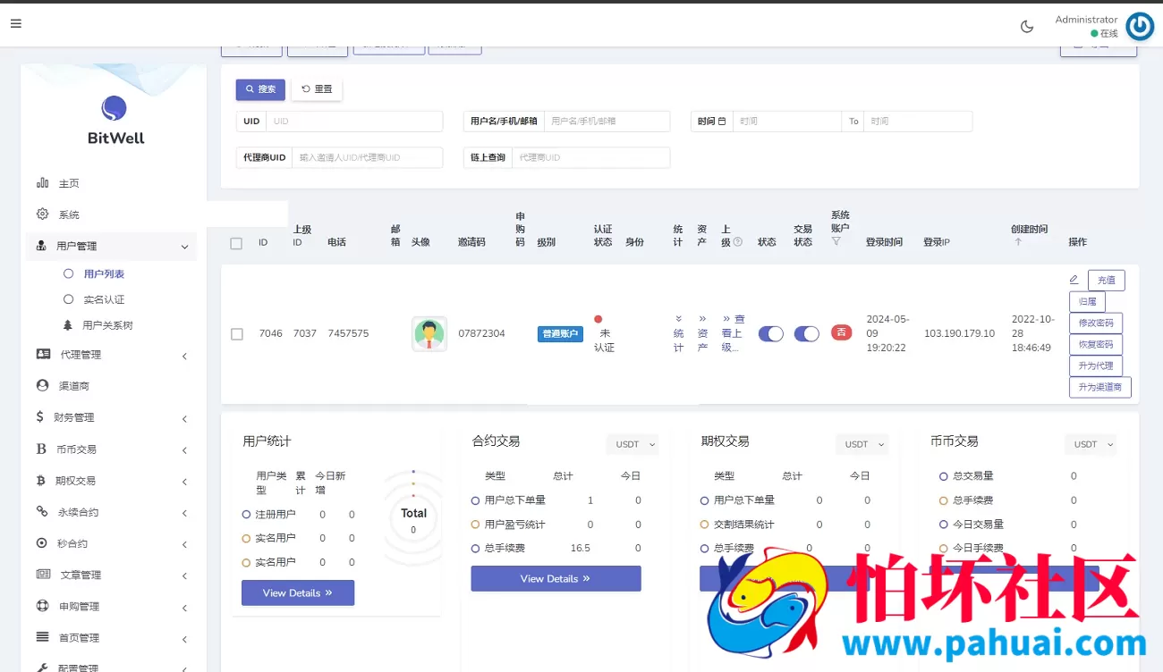 多语言VUE源代码区块链交易所源码 虚拟币加密货币交易系统 永续合约交易 OTC期权交易