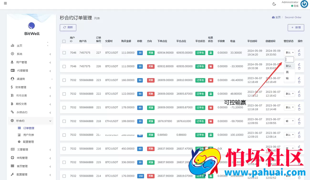 多语言VUE源代码区块链交易所源码 虚拟币加密货币交易系统 永续合约交易 OTC期权交易