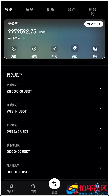 最新MyOkex海外虚拟币交易所源码 数字货币交易平台 币币交易+秒合约+永续合约+闪兑+k线插针+C2C交易+挖矿锁仓+币币申购