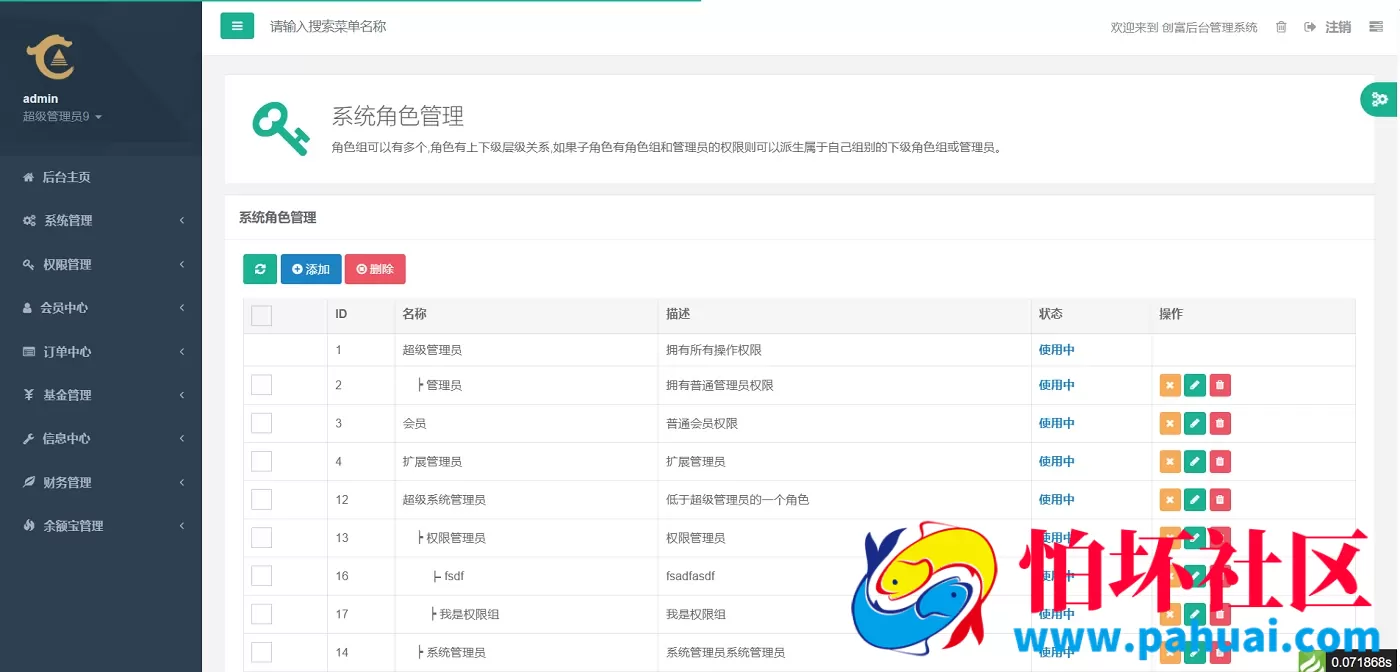 运营版创富基金股票源码 基金理财源码 项目投资理财源码 股市投资理财 前端Uniapp+后端php