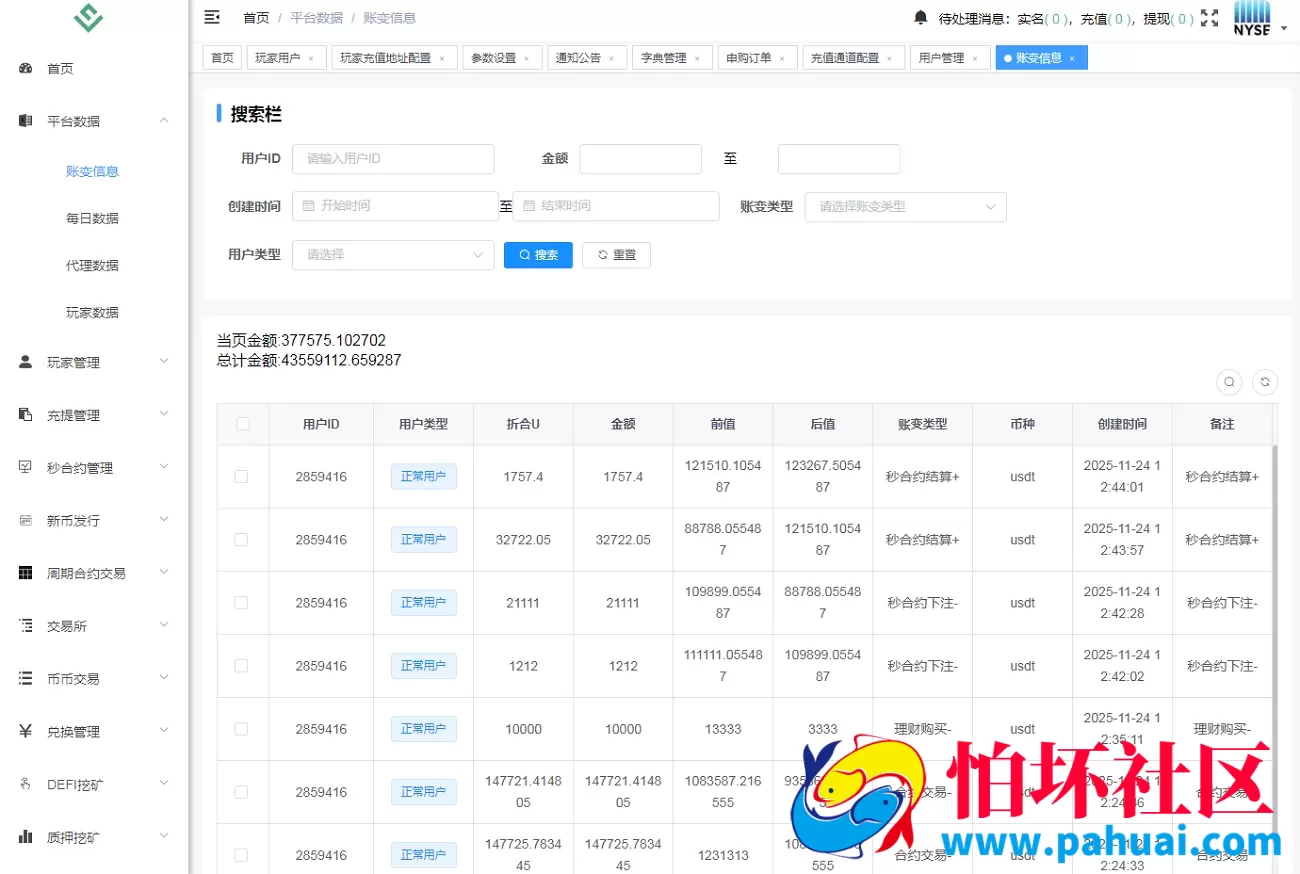 全套完整版java交易所APP源码 java源代码区块链交易所系统 虚拟币交易所源代码 附搭建教程