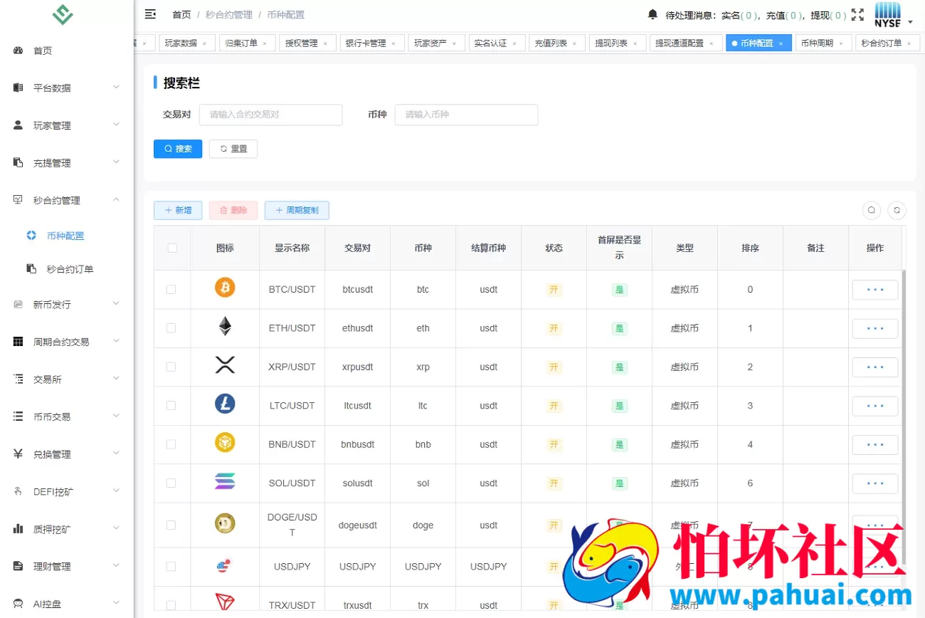 全套完整版java交易所APP源码 java源代码区块链交易所系统 虚拟币交易所源代码 附搭建教程