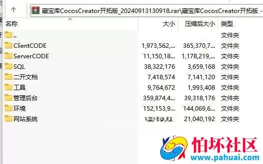藏宝库网狐二开CocosCreator开拓版游戏源码下载 附视频搭建教程