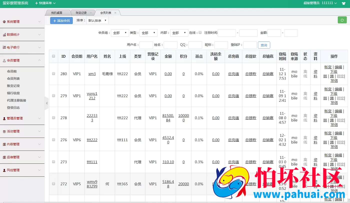 新版大富时时彩系统源码 幸运快三程序源码 排列三 排列五 急速3D 彩票管理系统源码 采集正常 无限代模式 附带搭建教程