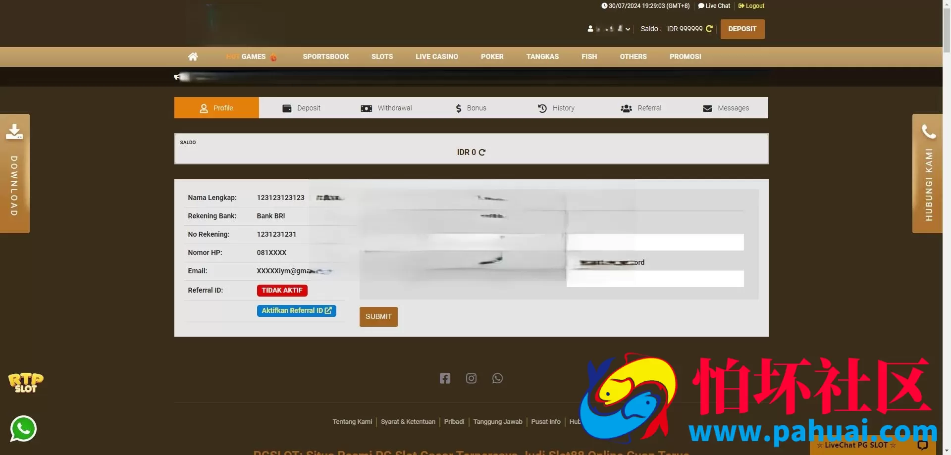 PGSLOTS印尼语综合盘娱乐城源码 彩票 老虎机 捕鱼 电子游戏 印尼SLOTS程序 印尼Lottery 印尼彩游戏源码